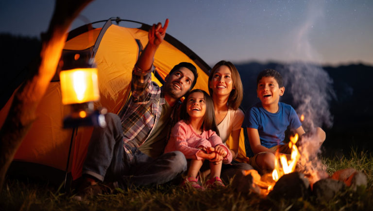 Acampar en Familia